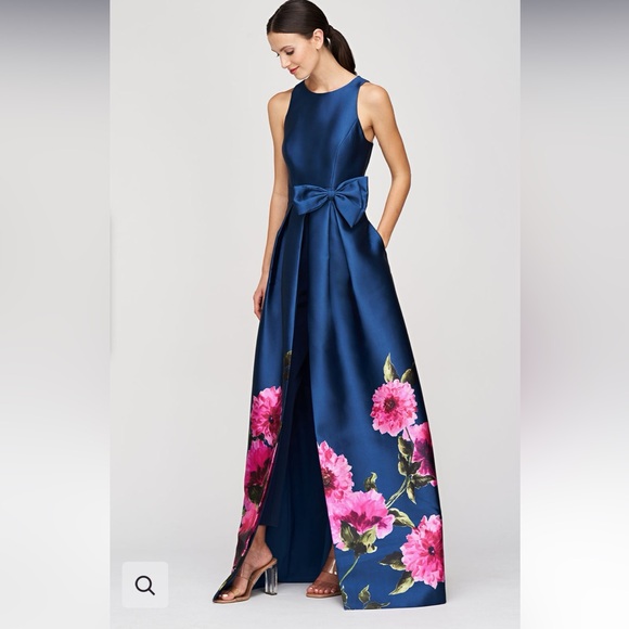 Kay Unger Andrea Walk Thru Jumpsuit. (Sold Out Online) - Picture 3 of 16